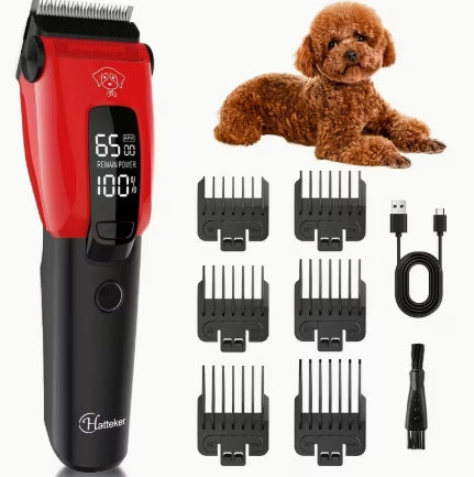 Cordless Low-Noise Pet Grooming Clippers