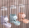 Cage-Mounted Pet Feeder & Water Dispenser