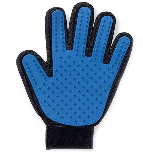 Silicone Pet Grooming Gloves – Dog & Cat Deshedding Brush
