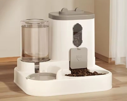 2-in-1 Automatic Pet Feeder with Water Dispenser – Integrated Food & Water System