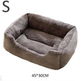 Cozy Pet Bed for Cats & Dogs – Soft Cushion Basket House
